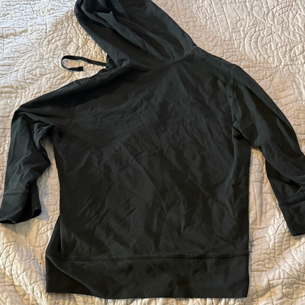 New York & Company Charcoal Gray Hoodie - Picture 5 of 5